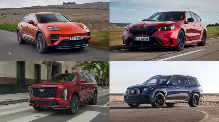 9 mẫu xe gia đình nhanh và mạnh quá mức cần thiết