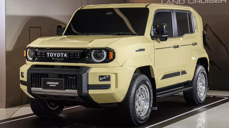 Cận cảnh Toyota Land Cruiser FJ phiên bản Legend với thiết kế nổi bật hơn