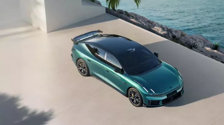 Sedan thể thao Lynk & Co 10+ lộ diện với cánh gió đuôi cỡ lớn, công suất tối đa hơn 900 mã lực