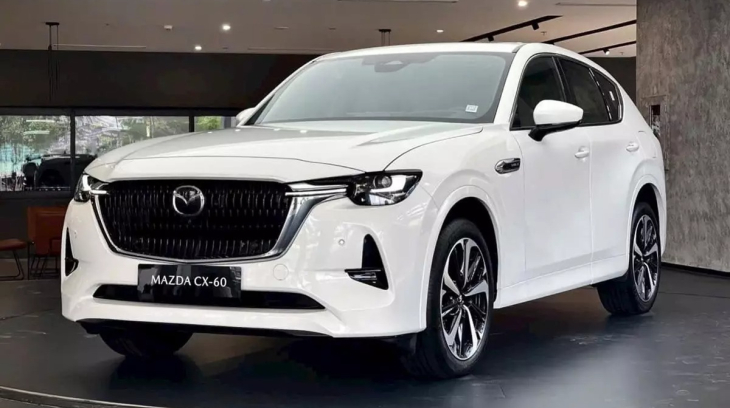 Mazda CX-60 được nhận cọc tại đại lý Việt, giá dự kiến khoảng 1,8 tỷ đồng