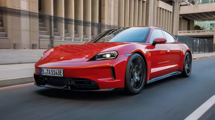 Ô tô điện Porsche Taycan 2027 được bổ sung công nghệ mô phỏng quá trình sang số như xe xăng