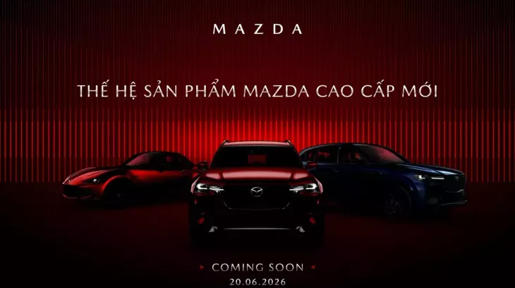 Bộ ba xe tiền tỷ của Mazda sẽ chính thức ra mắt Việt Nam vào tối nay, có mẫu chỉ "ngốn" 2,37 lít/100 km