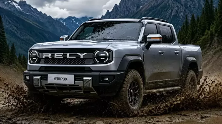Vén màn Chery Stockman - xe bán tải chạy bằng dầu diesel và điện, cạnh tranh Ford Ranger