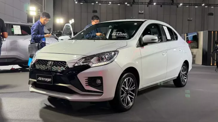 Mitsubishi Attrage nâng cấp ra mắt, thêm hệ thống an toàn chủ động ADAS, chờ ngày về Việt Nam