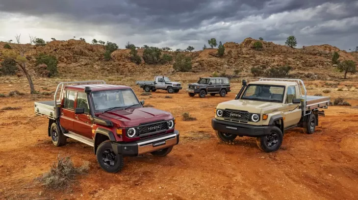 Xe địa hình "lão làng" Toyota Land Cruiser 70 trở lại thị trường sau khi nâng cấp động cơ