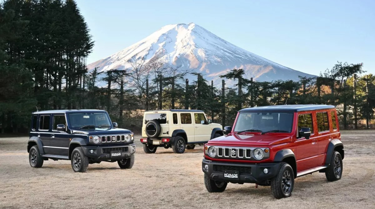 Suzuki Jimny 5 cửa "bán chạy như tôm tươi" tại thị trường nội địa