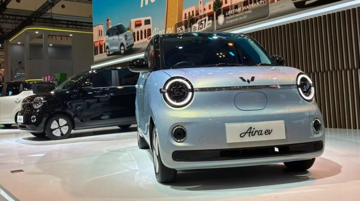 Wuling Aira EV ra mắt Đông Nam Á, thực chất là Hongguang Mini EV đời mới