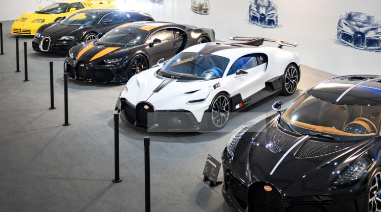 Bugatti mang đội quân có tổng trị giá hơn 1.000 tỷ đồng đến tham dự sự kiện Passione Engadina 2022