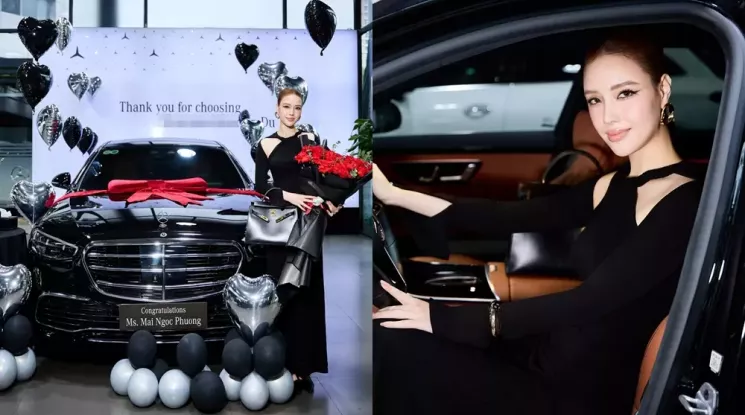 Em gái Mai Phương Thúy tậu Mercedes-Benz S450 Luxury hơn 5 tỷ đồng, vẫn con dư dả do chị cho đến 8 tỷ đồng