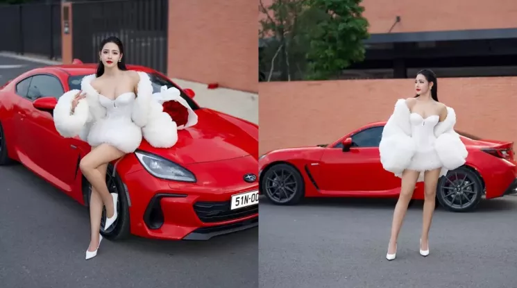 Nghệ thuật tặng quà của "cánh mày râu": Dịp 20/10 tặng vợ Subaru BRZ và biển số đẹp