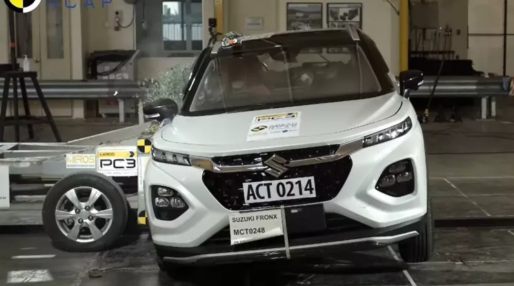 SUV hạng A mới bán ở Việt Nam Suzuki Fronx đạt 5 sao an toàn của ASEAN NCAP