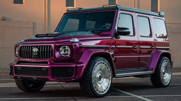 Lạ mắt với Mercedes-AMG G63 mang màu tím của Brabus