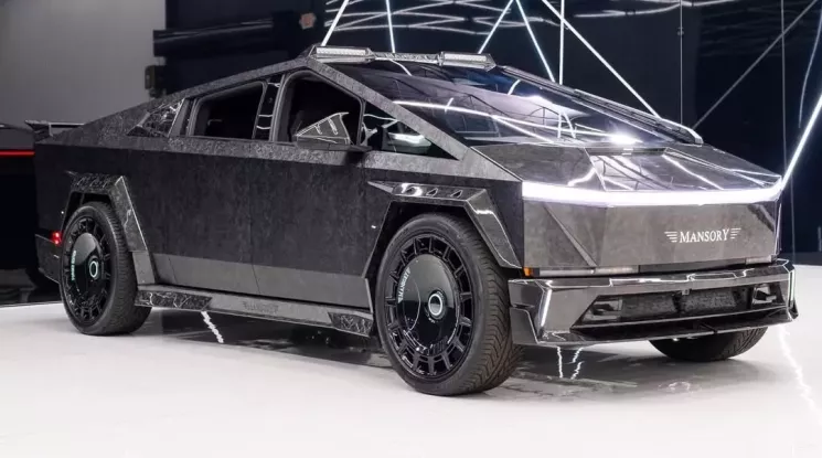 Mansory chưa bao giờ nói không với dự án độ nào, dù đó là xe bán tải Tesla Cybertruck