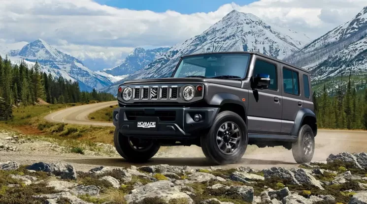 Suzuki Jimny 5 cửa được bổ sung những nâng cấp thực dụng hơn ở phiên bản 2026