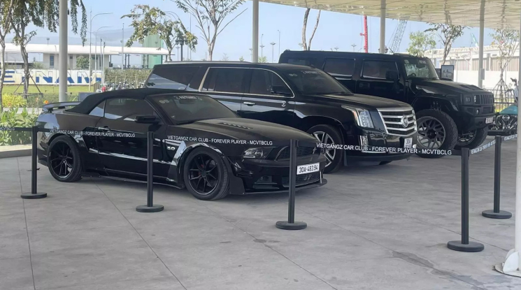 Dàn xế khủng của nhóm chơi xe Đức tào phớ hội tụ, Hummer H2 nổi bật với bộ mâm 26 inch