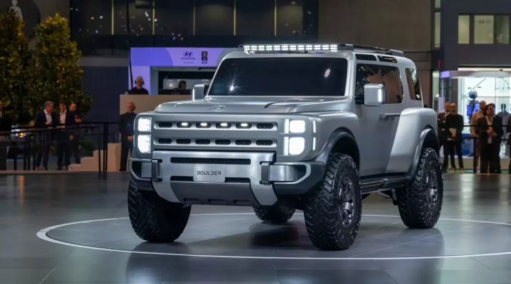 Vén màn Hyundai Boulder - câu trả lời của người Hàn dành cho Ford Bronco