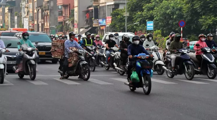 Xe máy cá nhân chưa bị cấm trong vùng phát thải thấp của Hà Nội từ ngày 1/7/2026