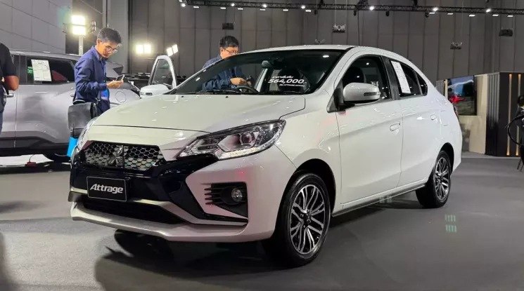 Mitsubishi Attrage nâng cấp ra mắt, thêm hệ thống an toàn chủ động ADAS, chờ ngày về Việt Nam
