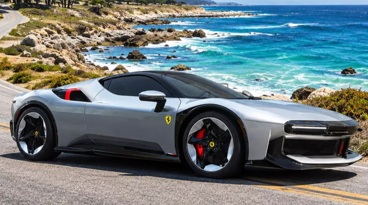 Vén màn Ferrari CZ26 độc nhất vô nhị mới với thiết kế như siêu xe điện Kia