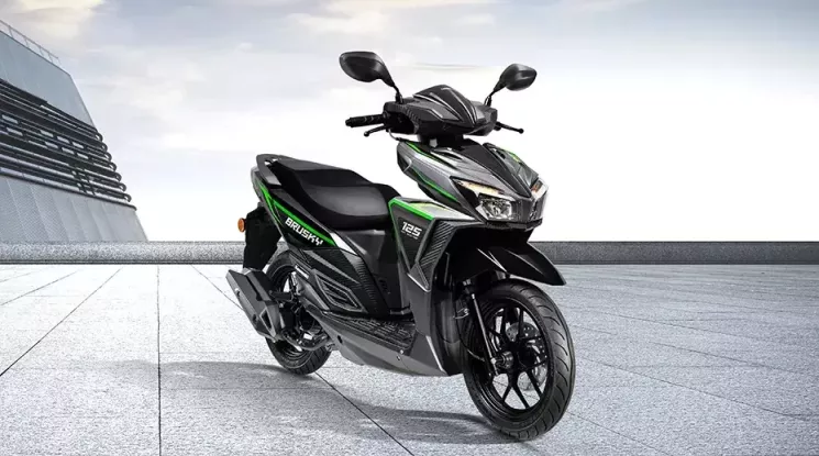 Xe ga Kawasaki Brusky 125 ra mắt phiên bản 2026, cạnh tranh Honda Air Blade