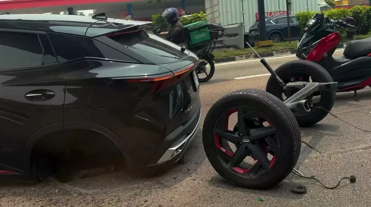 Chery Omoda C5 bị tạm ngừng đăng ký mới do sự cố gãy cầu sau