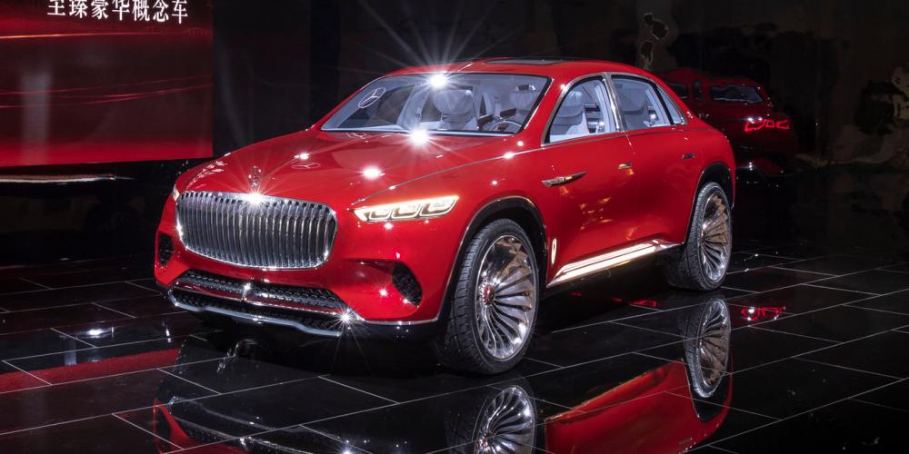 Vision Mercedes-Maybach Ultimate Luxury có thể sạc pin không dây