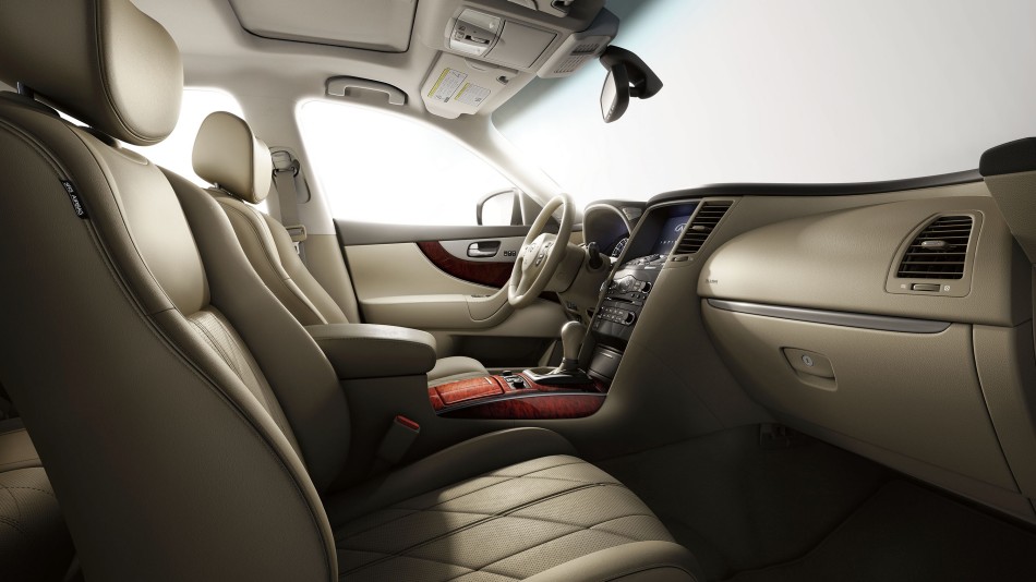 Nội thất của Infiniti QX70 Thiết kế Nội thất của Infiniti QX70