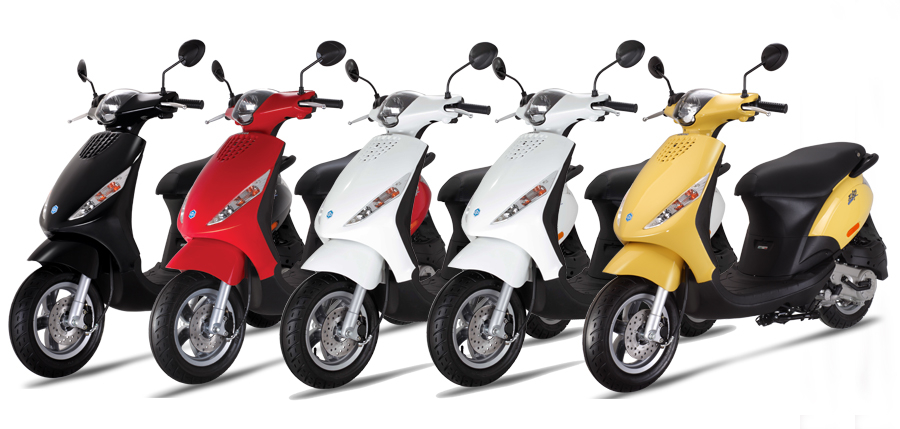 Các tuỳ chọn màu Piaggio Zip