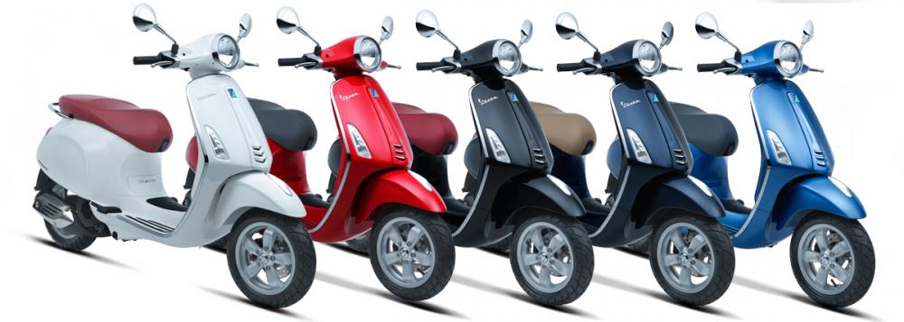 Tuỳ chọn màu Vespa Primavera 3Vi.e