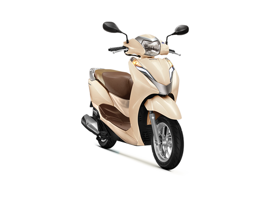 Honda Lead phiên bản cao cấp màu Vàng Nâu Honda Lead phiên bản cao cấp màu Vàng Nâu