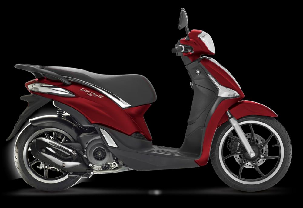 Mẫu Piaggio Liberty S 125 ABS màu Rosso Matt Mẫu Piaggio Liberty S 125 ABS màu Rosso Matt
