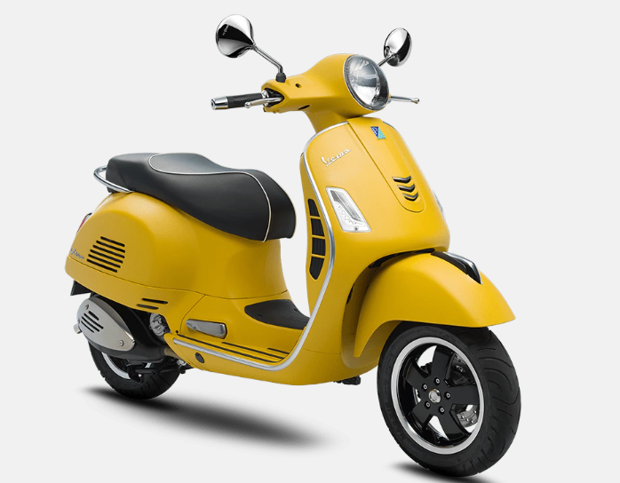 Mẫu Vespa GTS 300 màu vàng