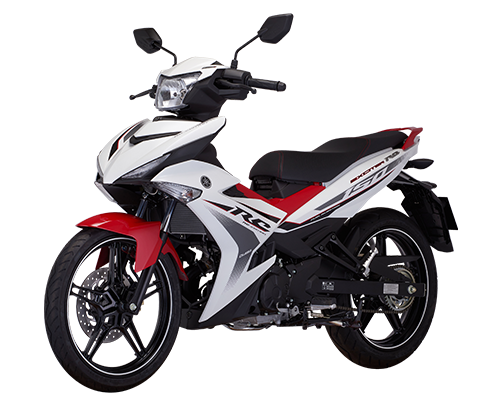Mẫu Yamaha Exciter 150 RC màu trắng Mẫu Yamaha Exciter 150 RC màu trắng