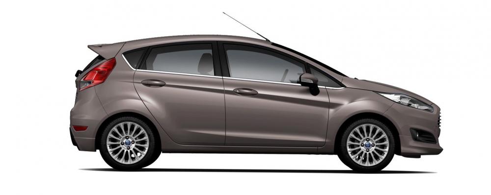 Mẫu Ford Fiesta màu nâu