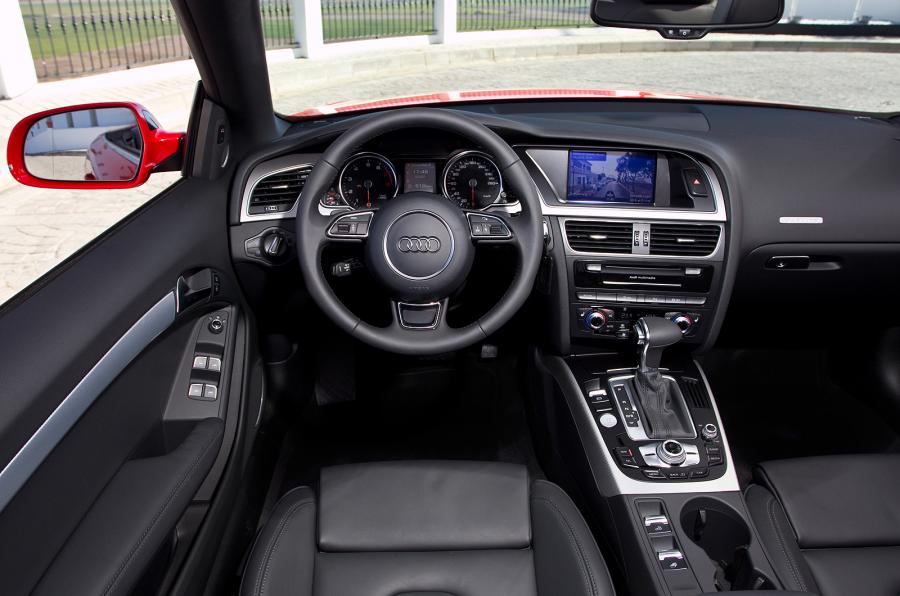 Thiết kế nội thất của xe Audi A5