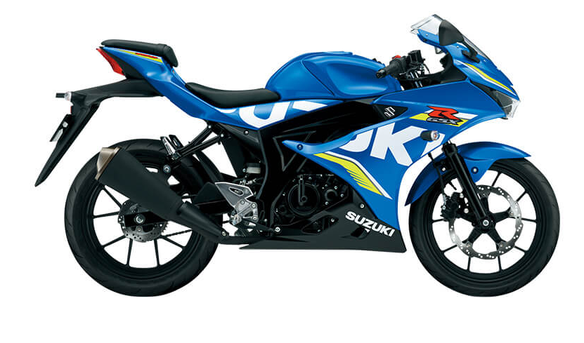 Mẫu Suzuki GSX-R150 màu xanh đen Mẫu Suzuki GSX-R150 màu xanh đen