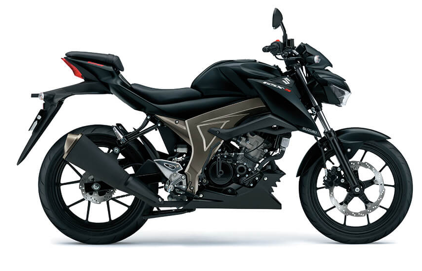 Mẫu Suzuki GSX-S150 màu đen