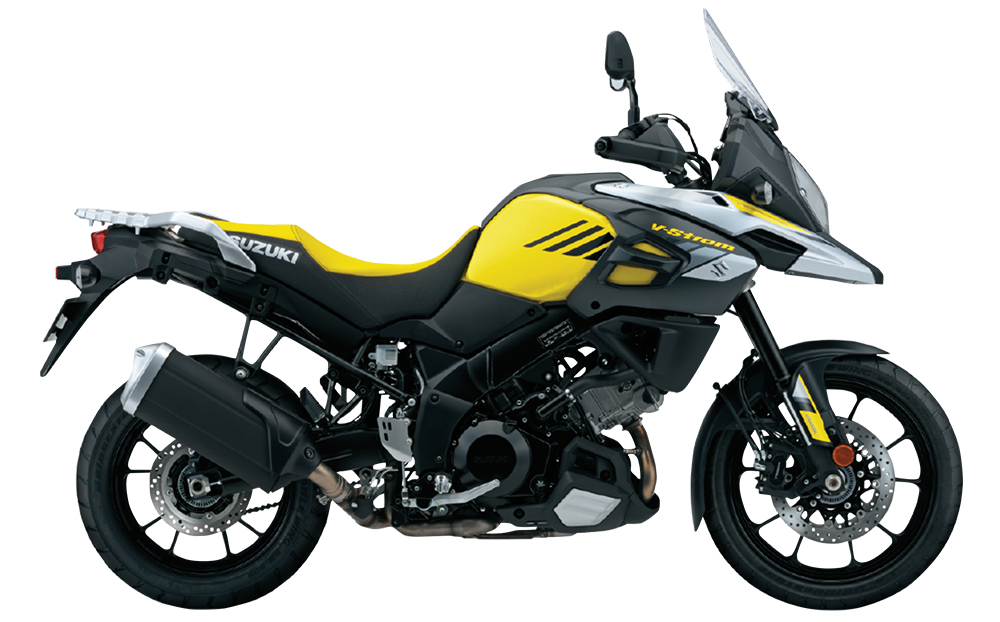 Mẫu Suzuki V-Strom 1000 màu vàng đen Mẫu Suzuki V-Strom 1000 màu vàng đen