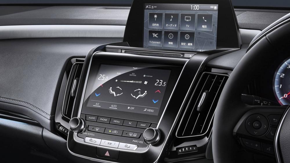 Hệ thống 2 màn hình mới của Toyota