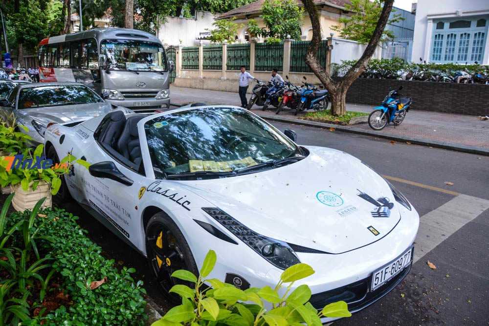 Ferrari 458 Spider độc nhất vô nhị tại Việt Nam của ông chủ cà phê Trung Nguyên.