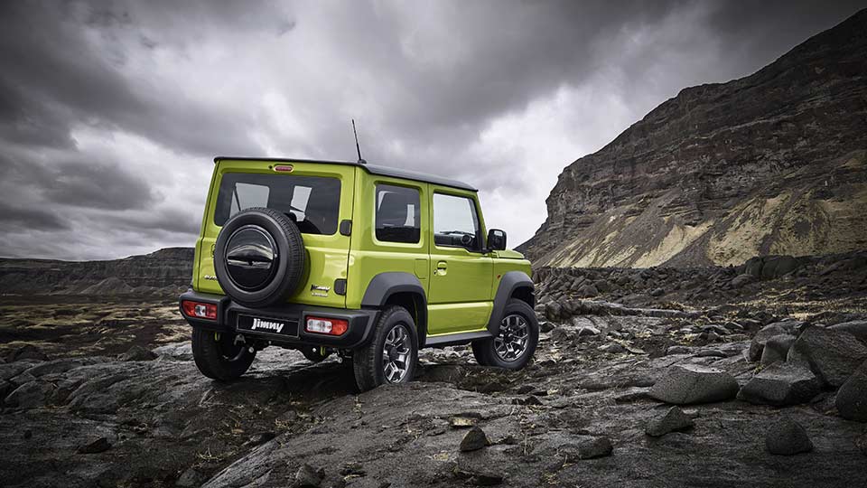 Cận cảnh thiết kế phía sau của Suzuki Jimny 2019 Cận cảnh thiết kế phía sau của Suzuki Jimny 2019