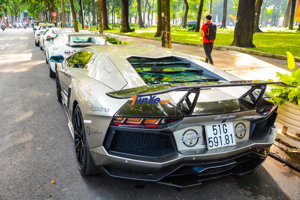 Lamborghini Aventador LP700-4 độ body kit DMC độc nhất Việt Nam có giá bán 19 tỷ Đồng.