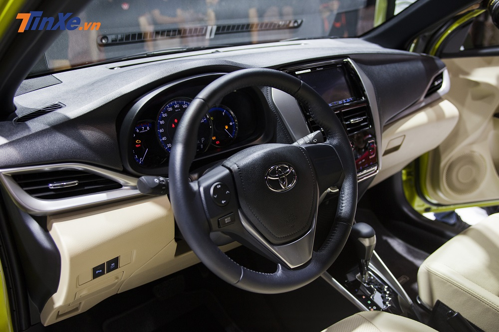 Nội thất Toyota Yaris 2019 được bọc da cao cấp Nội thất Toyota Yaris 2019 được bọc da cao cấp