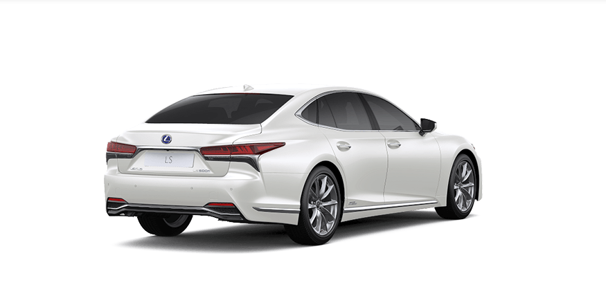 Ngoại thất Lexus LS màu trắng Ngoại thất Lexus LS màu trắng