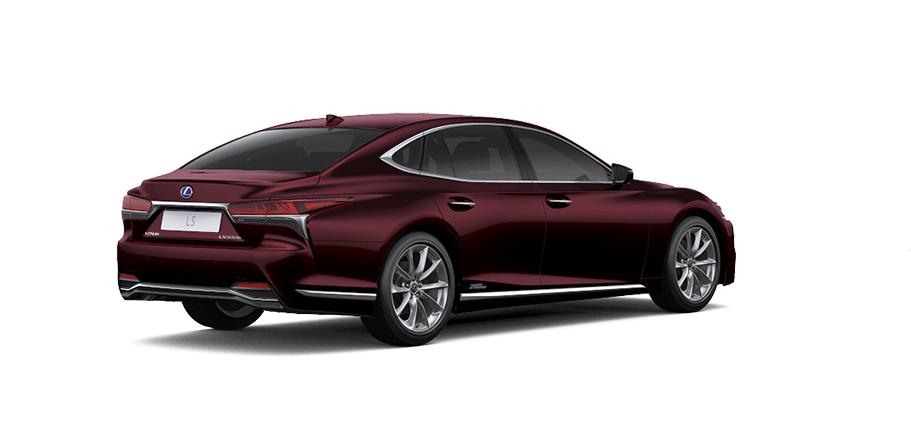Ngoại thất Lexus LS màu đỏ nâu Ngoại thất Lexus LS màu đỏ nâu