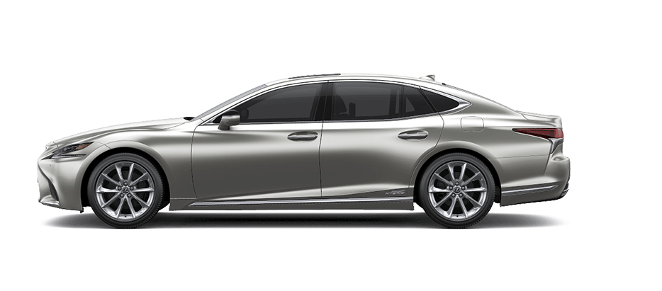 Ngoại thất Lexus LS màu xám trắng Ngoại thất Lexus LS màu xám trắng