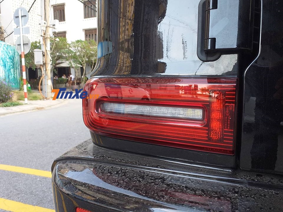 Đèn hậu cũng được sửa đổi thiết kế Đèn hậu cũng được sửa đổi thiết kế