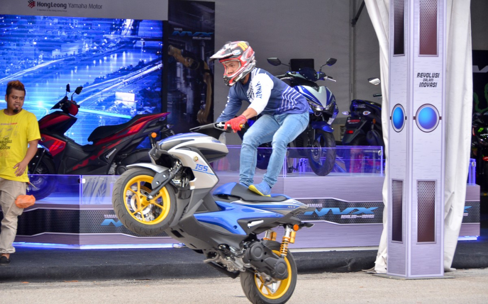 Yamaha NVX là mẫu xe tay ga thể thao cá tính
