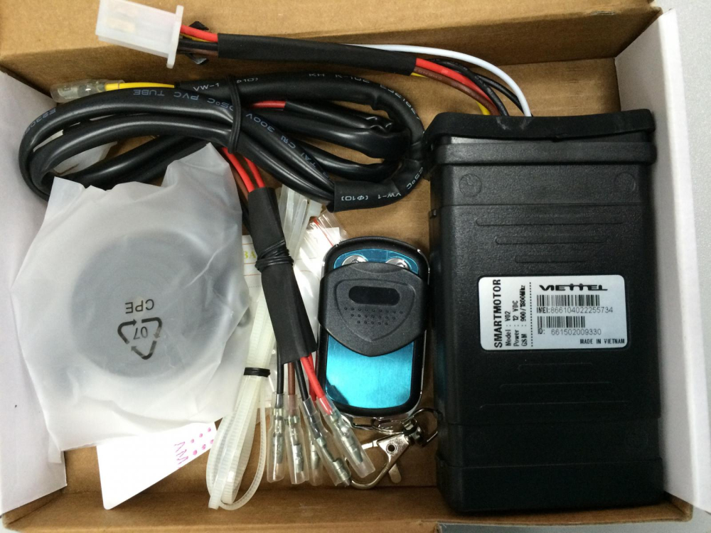 Một bộ chip định vị cho xe máy trị giá bằng 1 phần rất nhỏ của xe máy Một bộ chip định vị cho xe máy trị giá bằng 1 phần rất nhỏ của xe máy