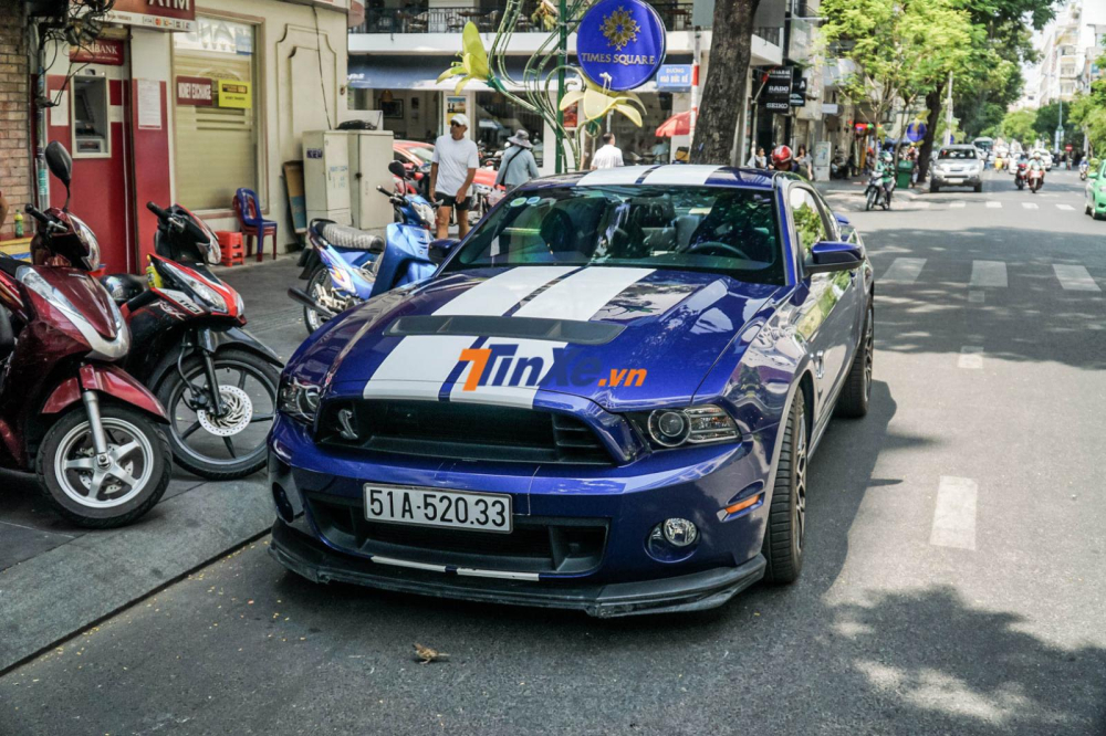 Chiếc Ford Mustang Shelby GT500 này thuộc đời 2013